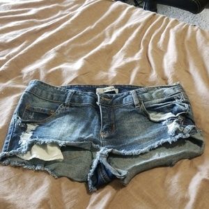 Demin shorts
